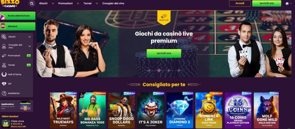 casino bizzo